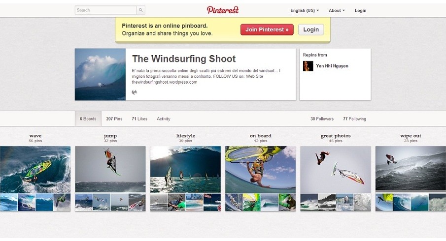 The Windsurfing Shoot: le foto piu' impressionanti